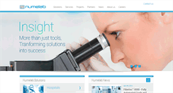 Desktop Screenshot of numelab.com